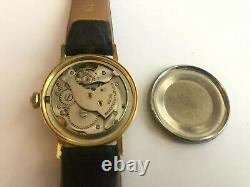 Vintage Rare BWC Incabloc Antimagnetic 17 Jewels Mechanical Men`s Watch Swiss