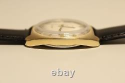 Vintage Rare Beautiful Classic Brass Case Mechanical Men's Swiss Watch Anker