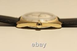 Vintage Rare Beautiful Classic Brass Case Mechanical Men's Swiss Watch Anker