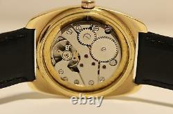 Vintage Rare Beautiful Classic Brass Case Mechanical Men's Swiss Watch Anker