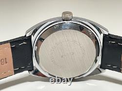 Vintage Rare Beautiful Classic Chromed Men's Swiss Automatic Watch Rodania25j