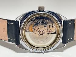 Vintage Rare Beautiful Classic Chromed Men's Swiss Automatic Watch Rodania25j