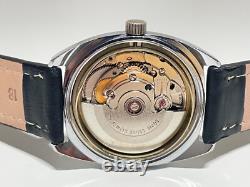 Vintage Rare Beautiful Classic Chromed Men's Swiss Automatic Watch Rodania25j