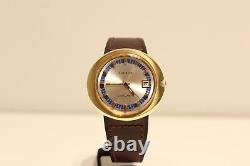 Vintage Rare Beautiful Luxury Gold Plated Swiss Men's Automatic Watch Arcadix