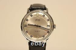 Vintage Rare Beautiful Men's Swiss Automatic Mechanical Watch Nileg 25 Jewels