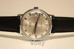 Vintage Rare Beautiful Men's Swiss Automatic Mechanical Watch Nileg 25 Jewels