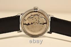 Vintage Rare Beautiful Men's Swiss Automatic Mechanical Watch Nileg 25 Jewels