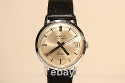 Vintage Rare Beautiful Men's Swiss Automatic Mechanical Watch Orator 25 Jewels