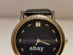 Vintage Rare Beautiful Swiss Gold Plated Men's Quartz Advertising Watchplayboy