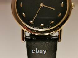 Vintage Rare Beautiful Swiss Gold Plated Men's Quartz Advertising Watchplayboy