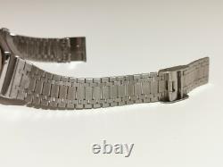Vintage Rare Beautiful Swiss Men's All Stainless Steel Quartz Watch Rafidain