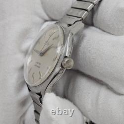 Vintage Rare Bell Mens Wrist Watch 17 Jewel Automatic Date Swiss Stainless Steel