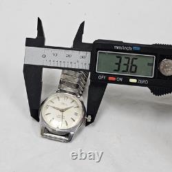 Vintage Rare Bell Mens Wrist Watch 17 Jewel Automatic Date Swiss Stainless Steel