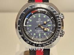 Vintage Rare Big Two Crown Sport Diver Style Swiss Men Mechanical Watchmortima