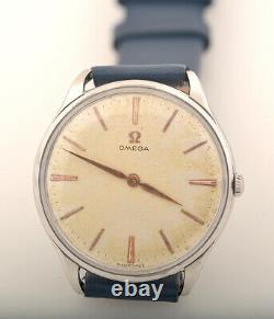 Vintage Rare Big mechanical watch Omega Swiss Made 12 months warranty included