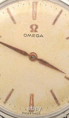 Vintage Rare Big mechanical watch Omega Swiss Made 12 months warranty included