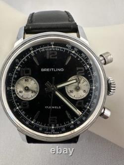 Vintage Rare Breitling Chronograph Men's Watch Ref 9121