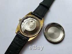 Vintage Rare Camy Gold Watch Swiss Automatic Movement ETA 2452 25 Jewel