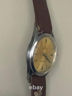 Vintage Rare Castell Premier 17 Jewels Permaspring 14632 Swiss Made 1960s