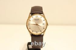 Vintage Rare Classic Men's Swiss Gold Plated Mechanical Watch Gigandet 17 J