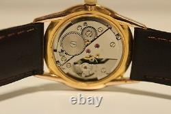 Vintage Rare Classic Men's Swiss Gold Plated Mechanical Watch Gigandet 17 J