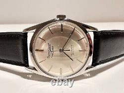 Vintage Rare Classic Swiss Steel Men's Automatic Mechanical Watchpierre Givaut