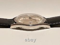 Vintage Rare Classic Swiss Steel Men's Automatic Mechanical Watchpierre Givaut