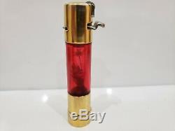 Vintage Rare Clear Vu Lighter & Mercury Watch Swiss