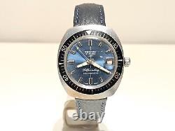 Vintage Rare Collectible Diver Style Men's Swiss Automatic Watch Tegrov 21 J