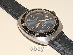 Vintage Rare Collectible Diver Style Men's Swiss Automatic Watch Tegrov 21 J