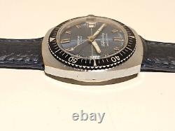 Vintage Rare Collectible Diver Style Men's Swiss Automatic Watch Tegrov 21 J