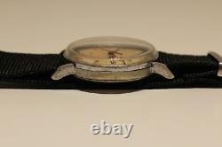 Vintage Rare Collectible Swiss Ww2 Military Style Mechanical Men's Watch Cyma