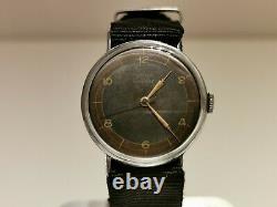 Vintage Rare Collectible Swiss Ww2 Military Style Men's Watch Cyma Tavannes 3