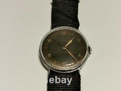 Vintage Rare Collectible Swiss Ww2 Military Style Men's Watch Cyma Tavannes 3