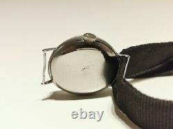 Vintage Rare Collectible Swiss Ww2 Military Style Men's Watch Cyma Tavannes 3