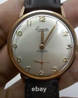 Vintage Rare Collection Sub Second Watch (Everite Swiss branded watch) 60s