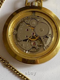 Vintage Rare DUGENA Saddam Hussein Award Swiss German Pocket Watch