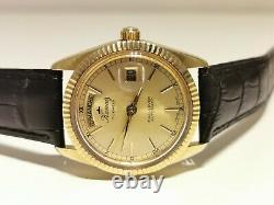 Vintage Rare Day-date Swiss Gold Plated Men's Automatic Watch Kamatz (sicura)