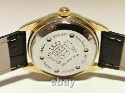 Vintage Rare Day-date Swiss Gold Plated Men's Automatic Watch Kamatz (sicura)