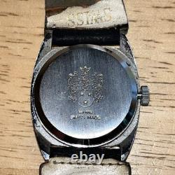 Vintage Rare Digital Swiss Made Jump Hour Watch For Repair