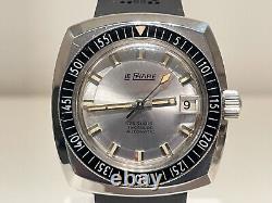 Vintage Rare Diver 150m Swiss Men's All St. Steel Automatic Watch Le Phare