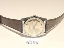 Vintage Rare Elegant Chromed Men's Swiss Mechanical Watch Creation Mastership