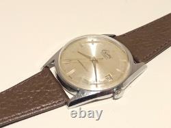 Vintage Rare Elegant Chromed Men's Swiss Mechanical Watch Creation Mastership