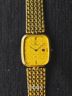 Vintage Rare Eterna, Swiss quartz, goldplated, mesh bracelet, great condition