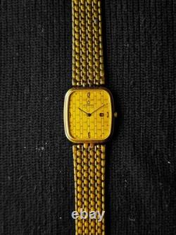 Vintage Rare Eterna, Swiss quartz, goldplated, mesh bracelet, great condition