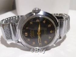 Vintage Rare Heloisa Incabloc Automatic German Military 17 j. Men's Watch Swiss
