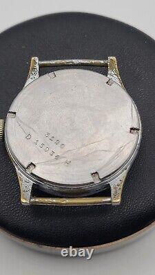 Vintage Rare Helvetia Military German DH type Watch Swiss