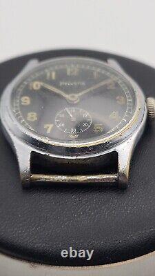 Vintage Rare Helvetia Military German DH type Watch Swiss