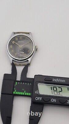 Vintage Rare Helvetia Military German DH type Watch Swiss