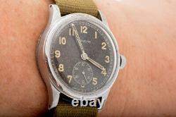 Vintage Rare Helvetia Military German DH type Watch Swiss-with warranty included